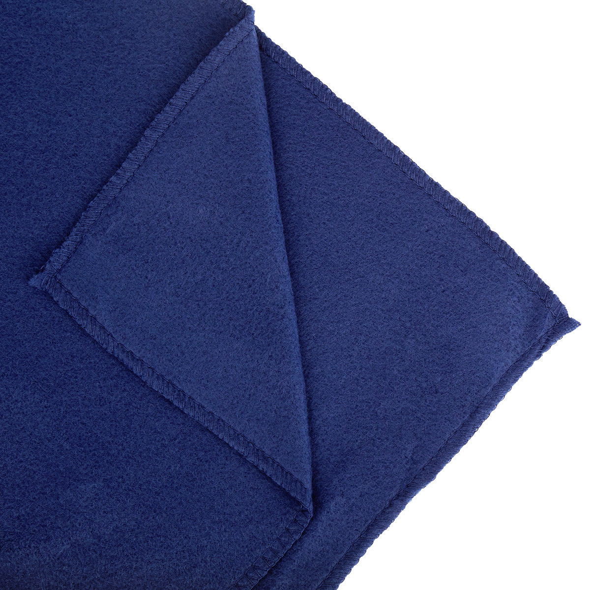 Blanket - Fleece - 90in x 60in - Navy Blue - Case of 10