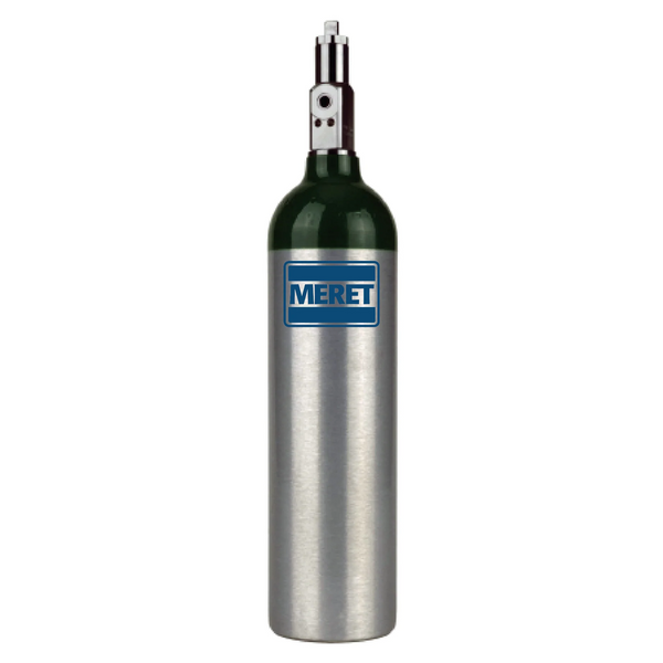 M6 oxygen cylinder w/post valve