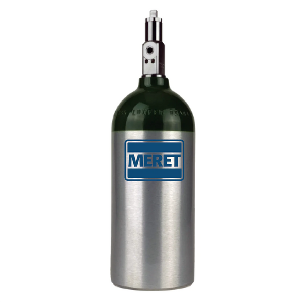 M9 oxygen cylinder w/post valve