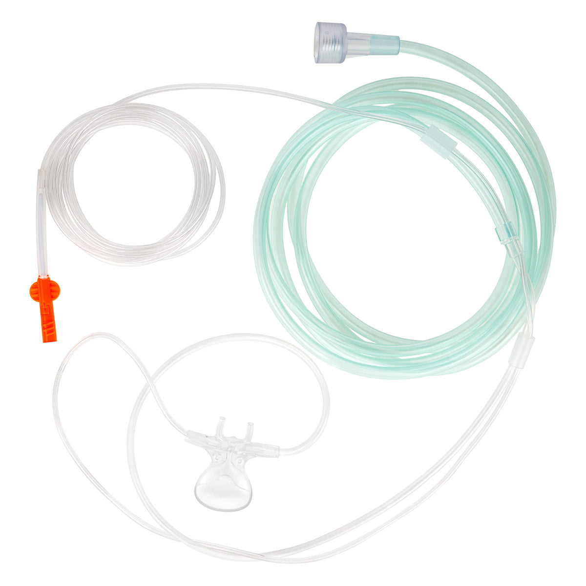 Smart CapnoLine Plus - Oral-Nasal - 6.5ft O2 Tubing Female Connector - Adult/Intermediate