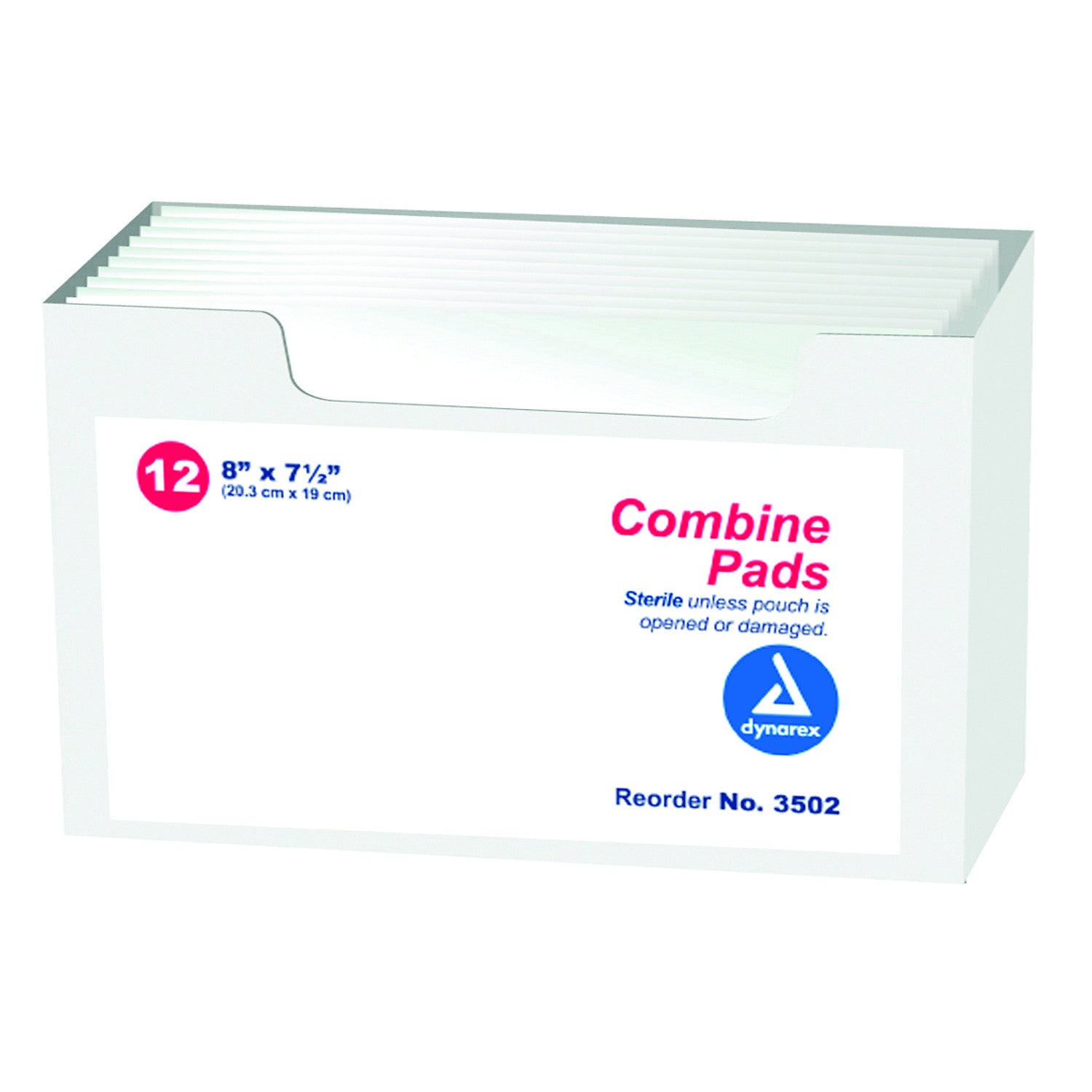 Combine Pads 1/Pouch - Sterile