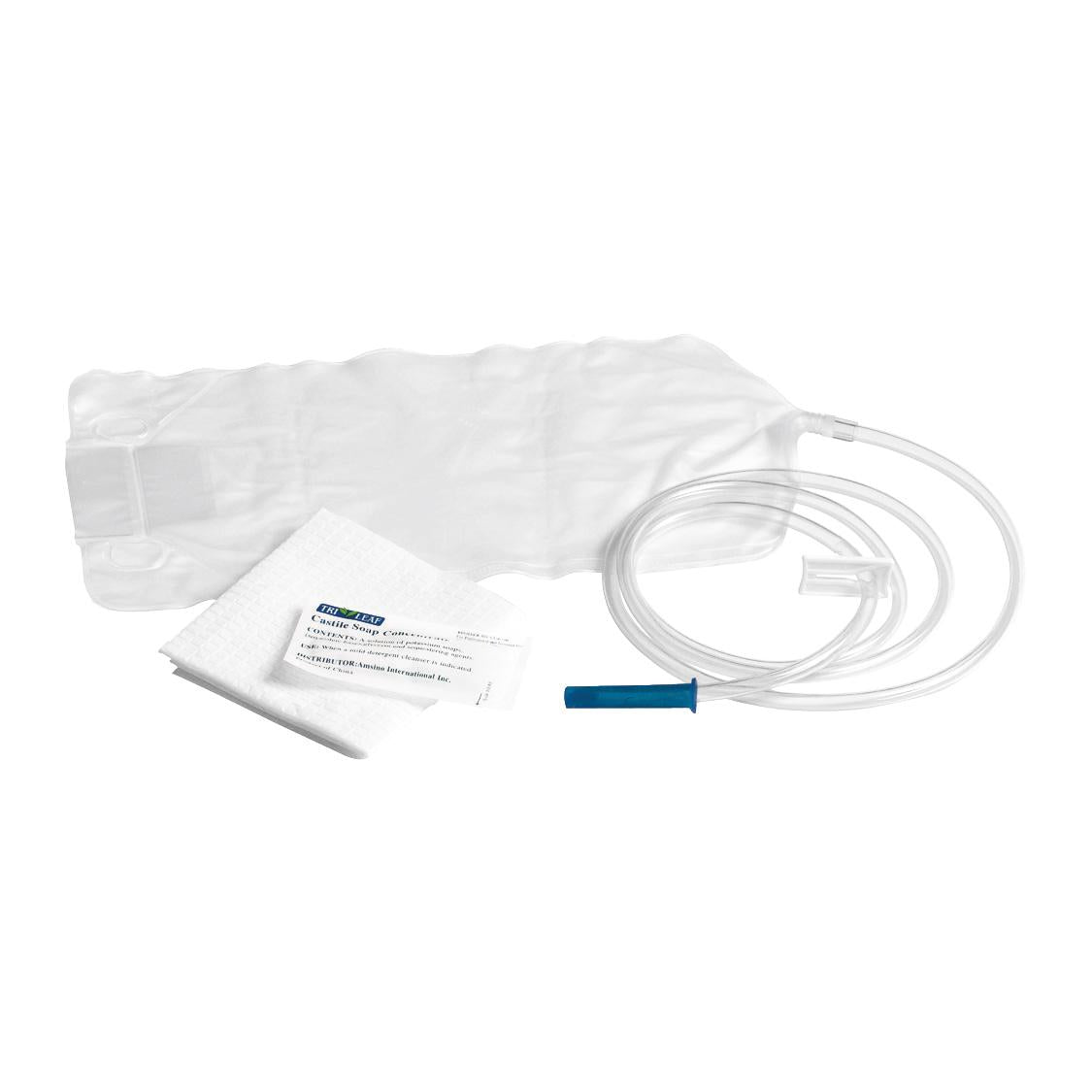 Enema Set Enema Bag Set with Slide Clamp
