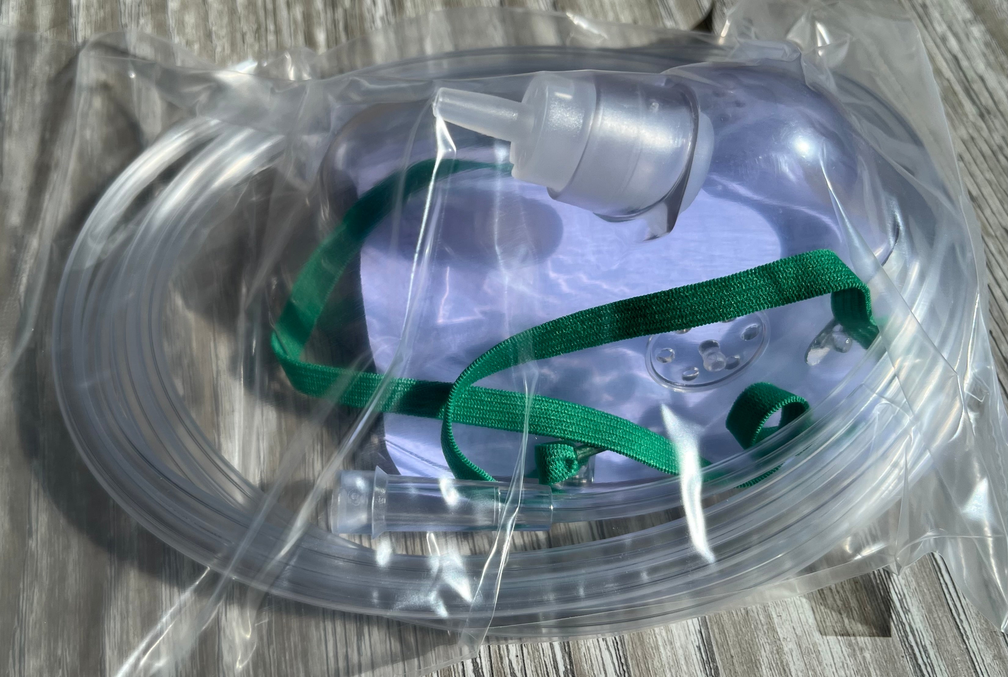 Simple mask Medium Concentration Oxygen Mask - Adult, Pediatric, Infant - Case of 50