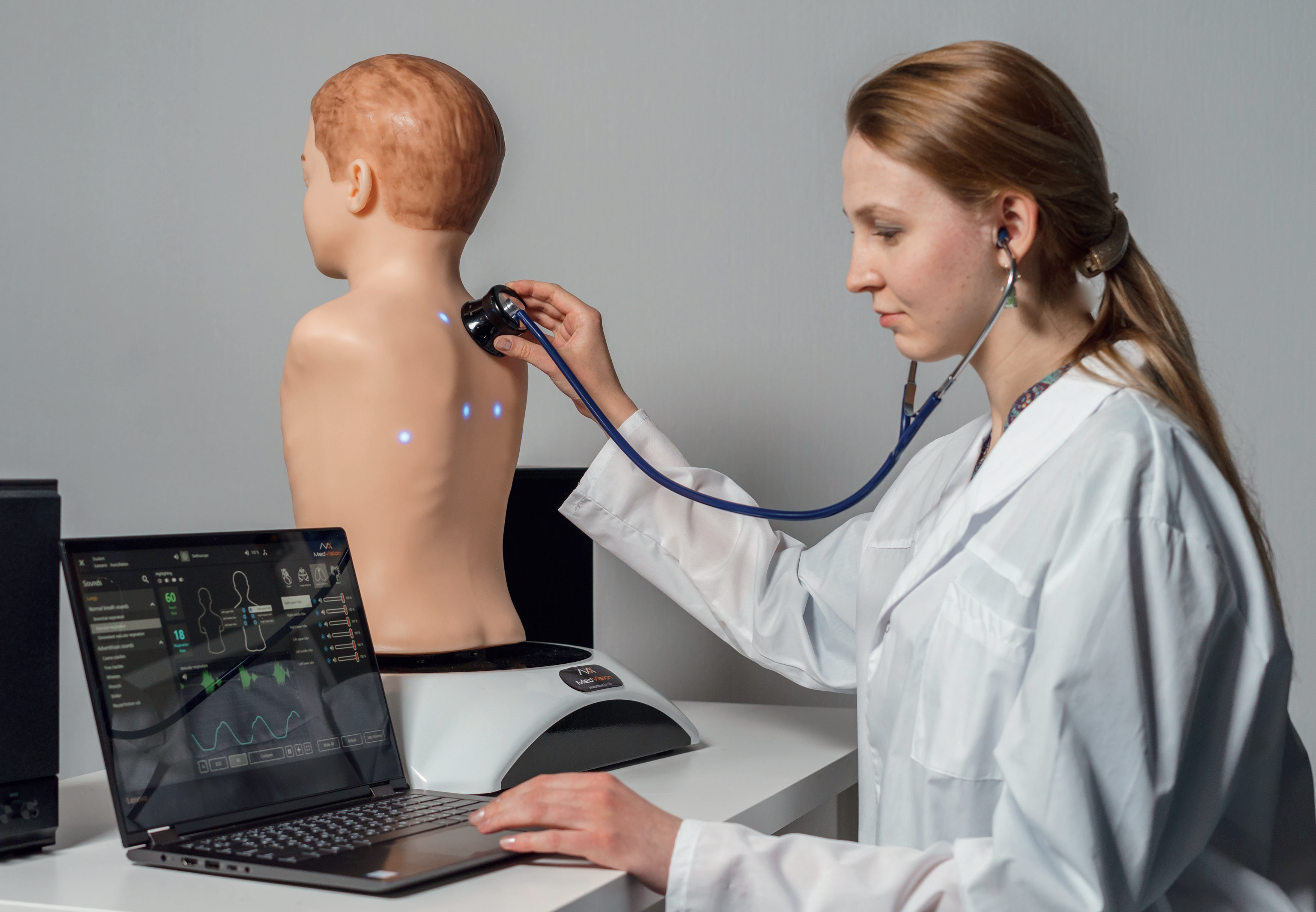 MATT: MedVision Auscultation Task Trainer
