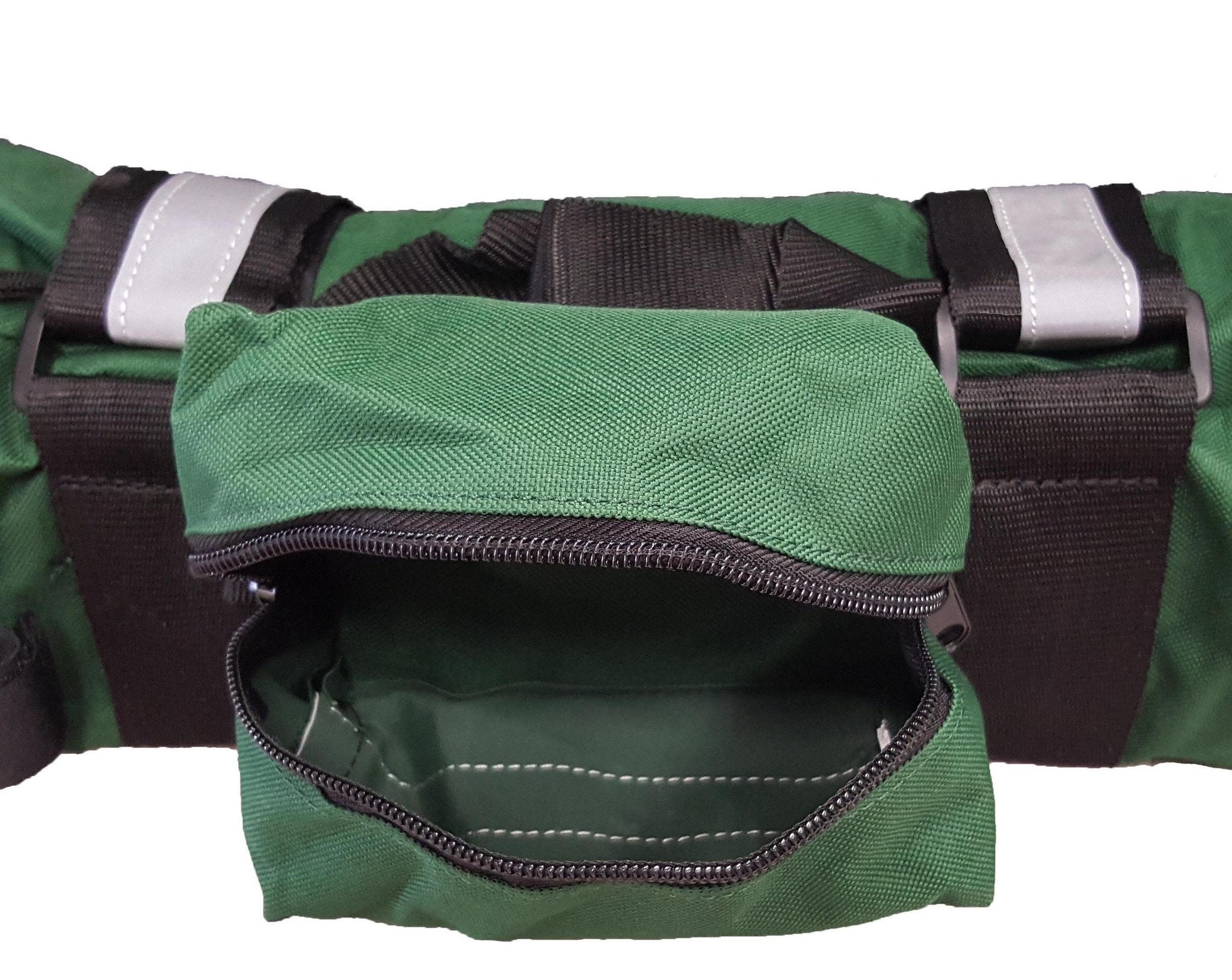Portable Oxygen Cylinder Sleeve Bag Star Of Life - Zippered Storage Tank Pouch w/ Adjustable Straps