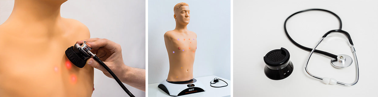 MATT: MedVision Auscultation Task Trainer