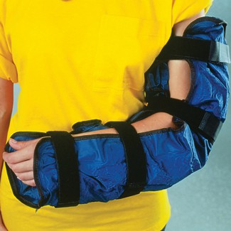 EVAC-U-SPLINT Extremity Splint Set - (Small, Medium and Large Splints, Compact Pump, Carry Case)