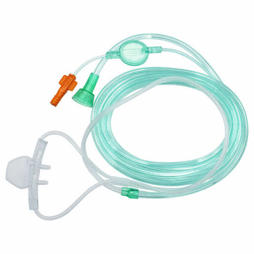 EtCO2/O2 Oral-Nasal Cannula with Universal Connector