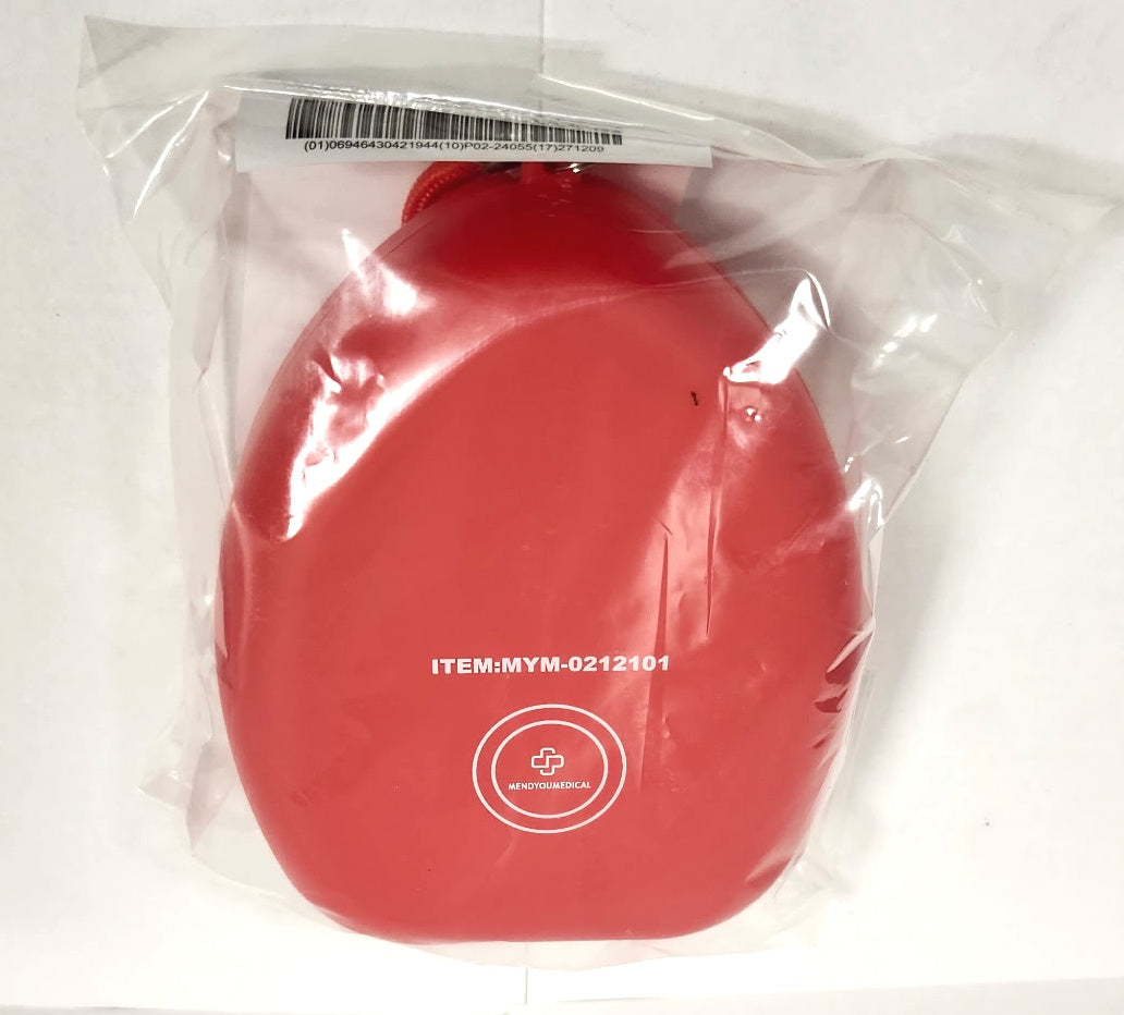 Pocket Mask - Hard Case - Red