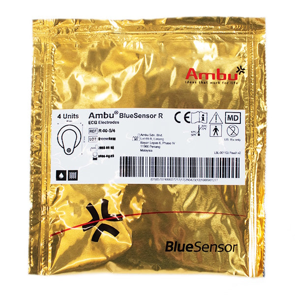 Ambu Blue Sensor - Pack of 4 - Case of 500