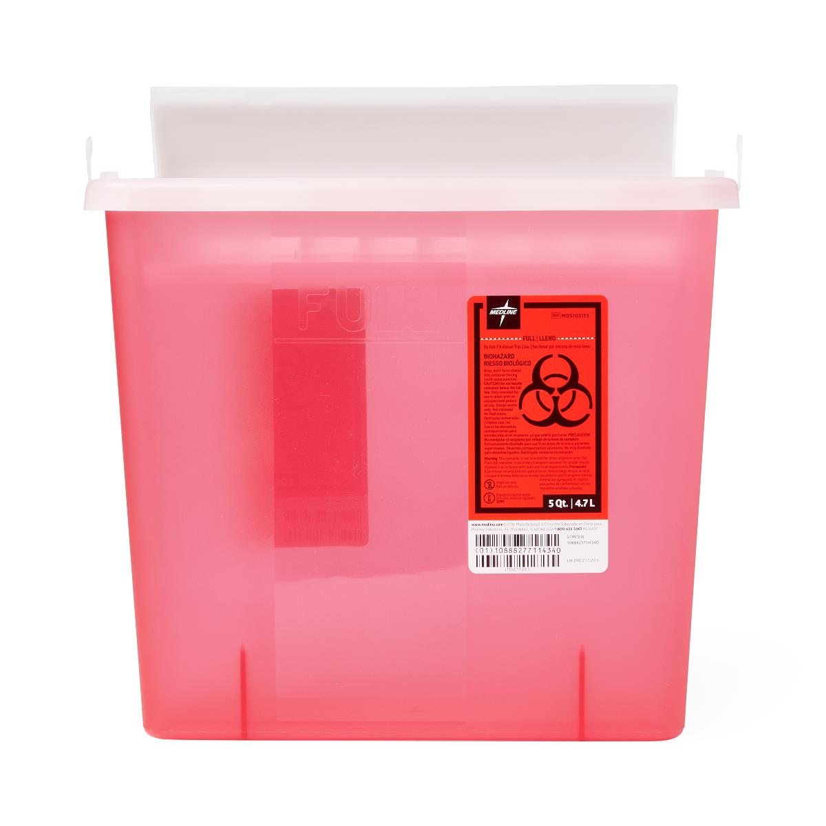 Sharps Containers - 1 Quart to 5.4 Quarts