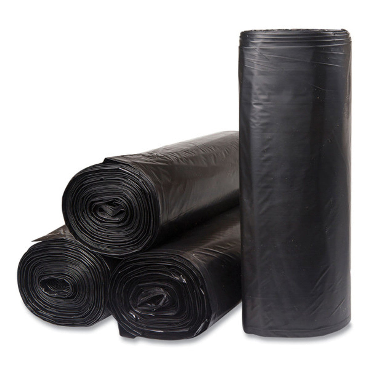 Can Liners - Black - 38"x58" - 1.5MIL - 60 Gallon - 100 Per Case