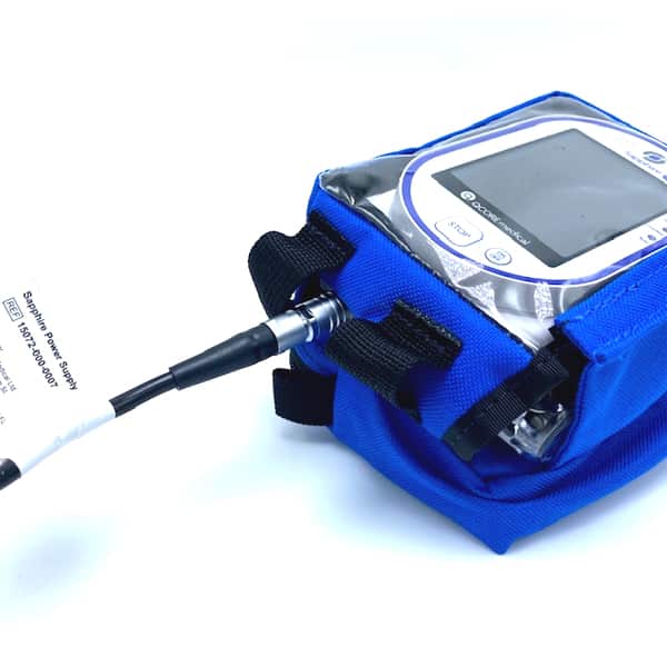 Sapphire Soft Case with Zippered Back Pouch