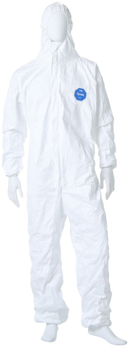 DuPont™ White Tyvek® 400 Disposable Coveralls
