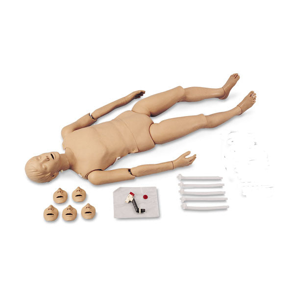 Full Body CPR / Trauma Manikin With Electronic Console Box
