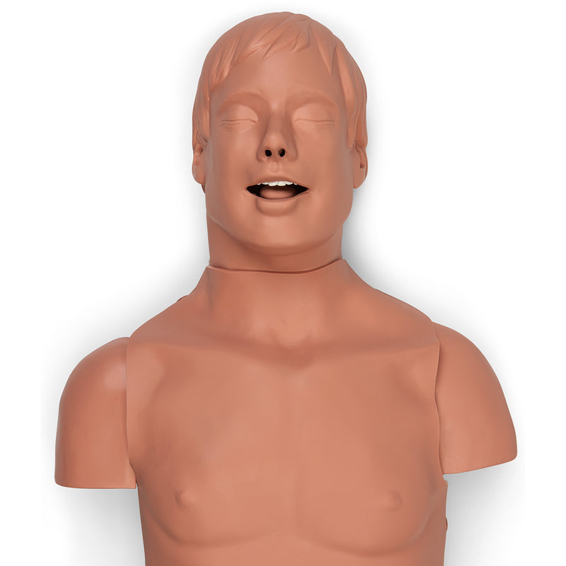 Adult Airway Management Trainer With Leg Assembly And Carry Bag