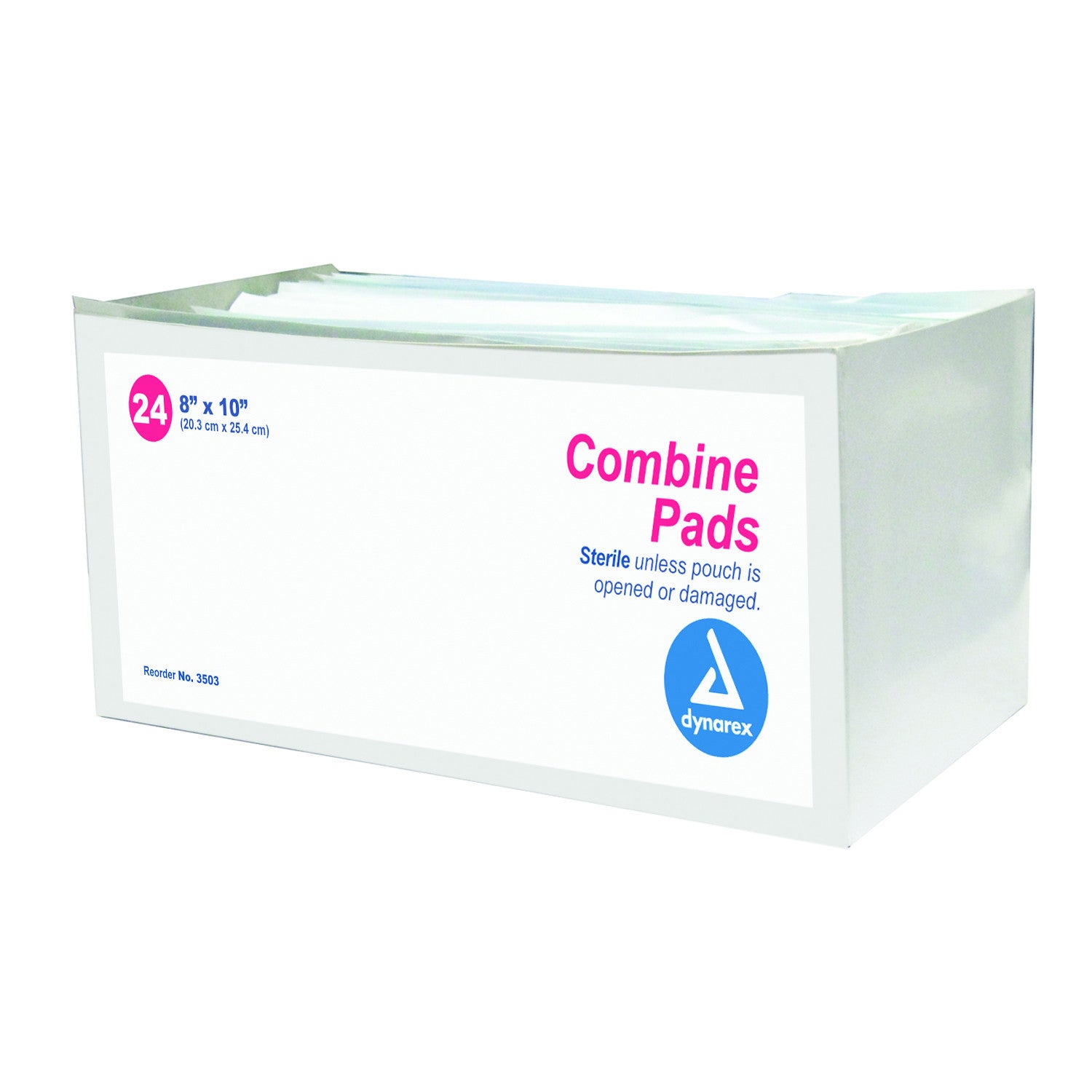 Combine Pads 1/Pouch - Sterile