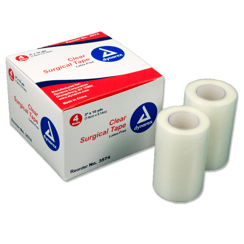 Dynarex Clear Surgical Tape — Mountainside Medical Equipment