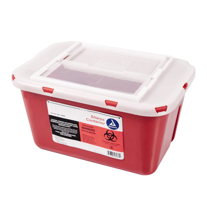 Sharps containers - 1 to 6 gallon option