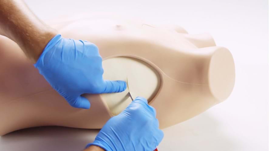 Chest Drain & Needle Decompression Trainer
