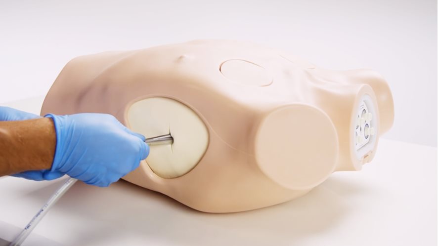 Chest Drain & Needle Decompression Trainer