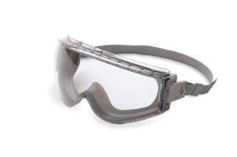 Honeywell Uvex Stealth Chemical Splash Impact Goggles With Gray Frame And Clear Anti-Fog Lens