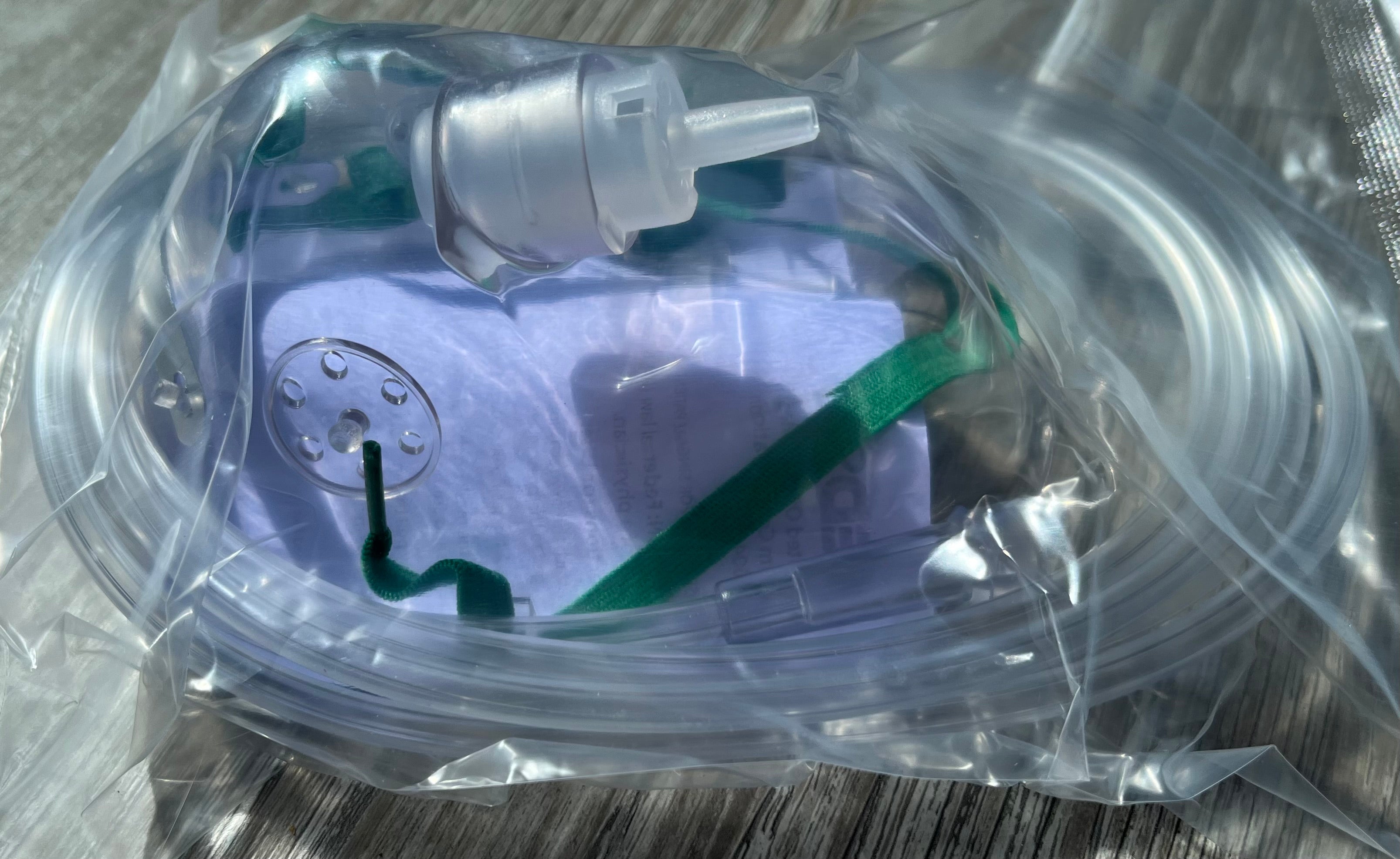 Simple mask Medium Concentration Oxygen Mask - Adult, Pediatric, Infant - Case of 50