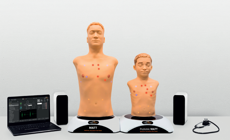 MATT: MedVision Auscultation Task Trainer