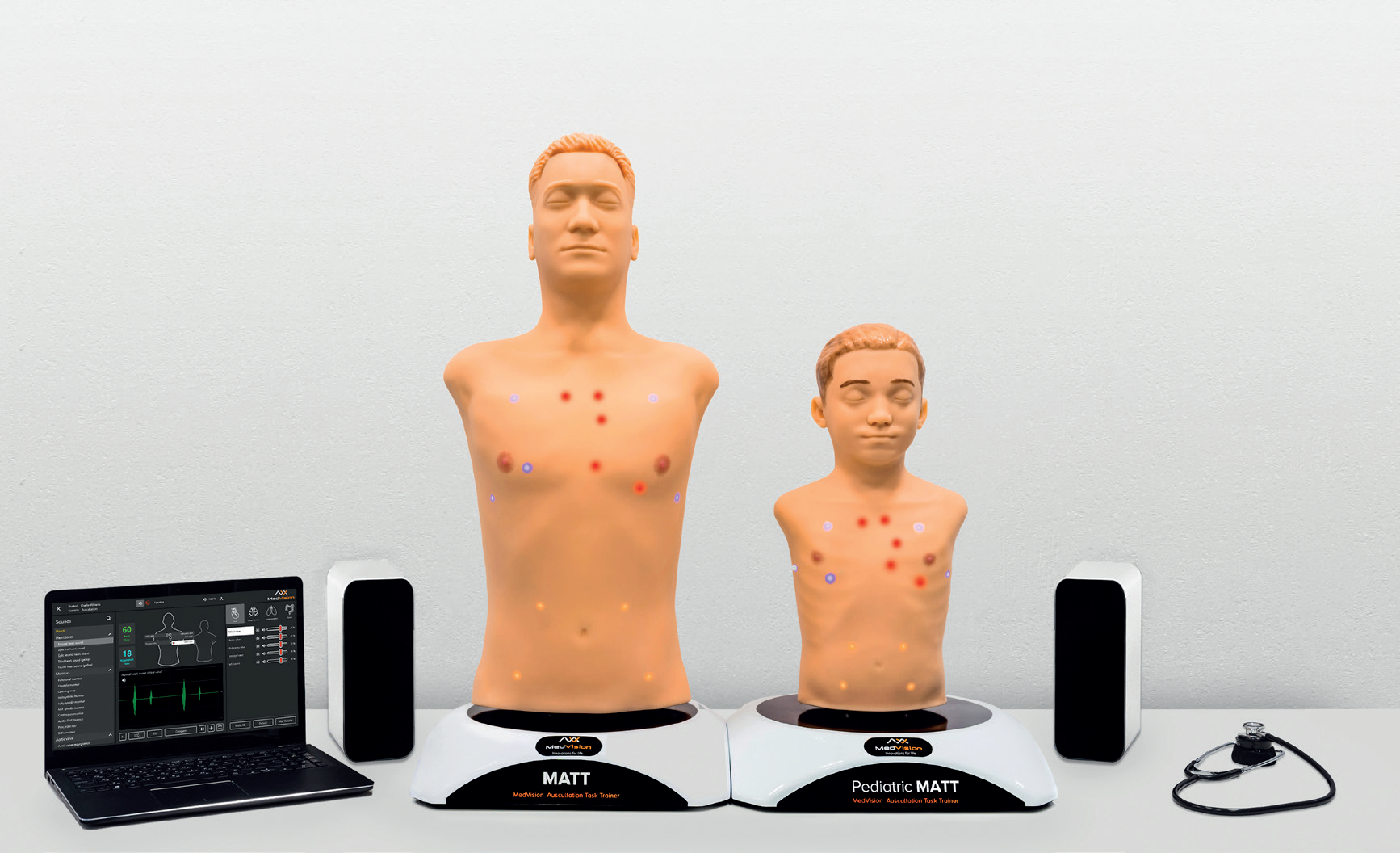 MATT: MedVision Auscultation Task Trainer Pediatric