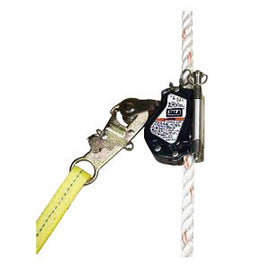 3M DBI-SALA Lad-Saf Hands Free Mobile Stainless Steel And Thermoplastic Rope Grab