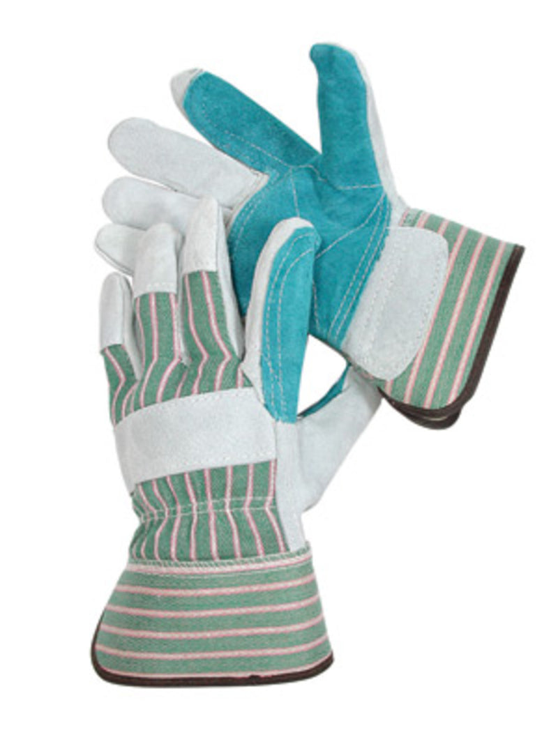 Double Leather Palm Glove With Safety Cuff