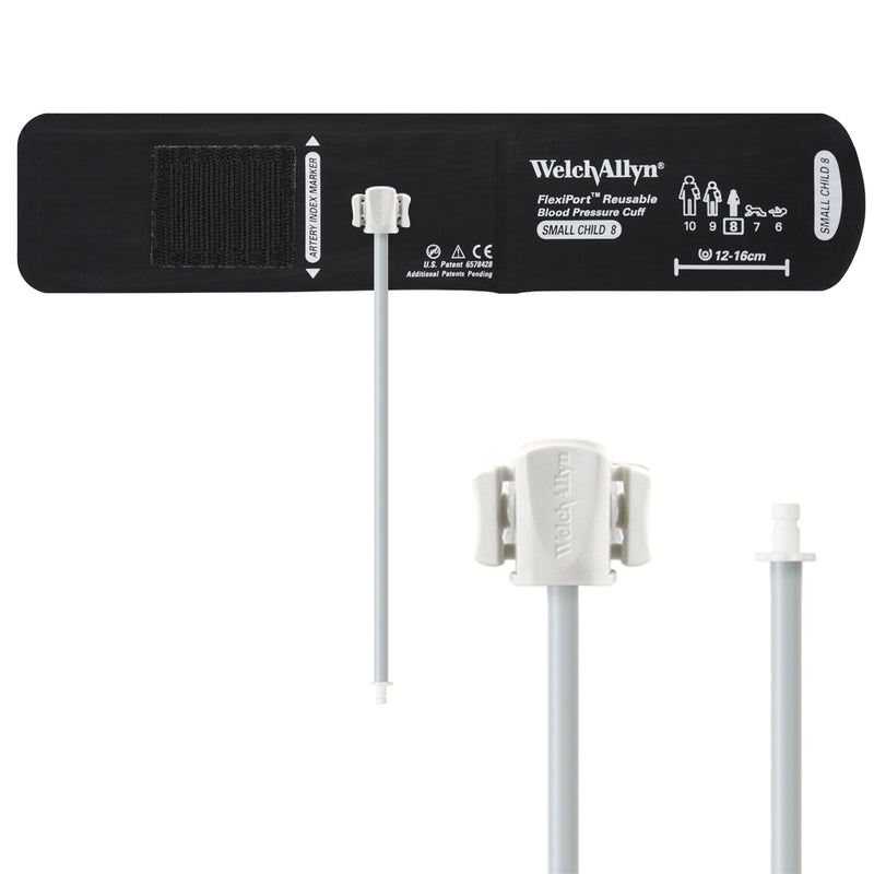 Welch Allyn FlexiPort Blood Pressure Cuff - Reusable - 1-Tube - Male Bayonet (