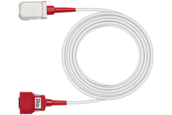 Masimo LNCS Series 20-pin SpO2 Patient Cable - Zoll X Series Compatible  - To Connect to Finger Probe / SPO2 Sensor